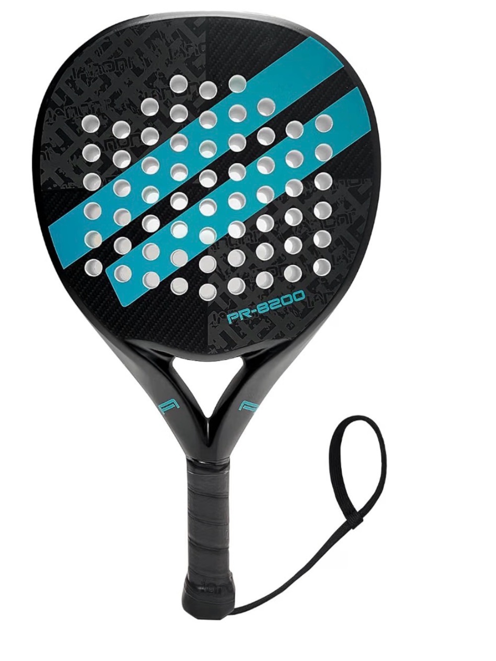 Padel Racket Carbon Fiber Surface with EVA Memory Flex Foam Core Lightweight Pad